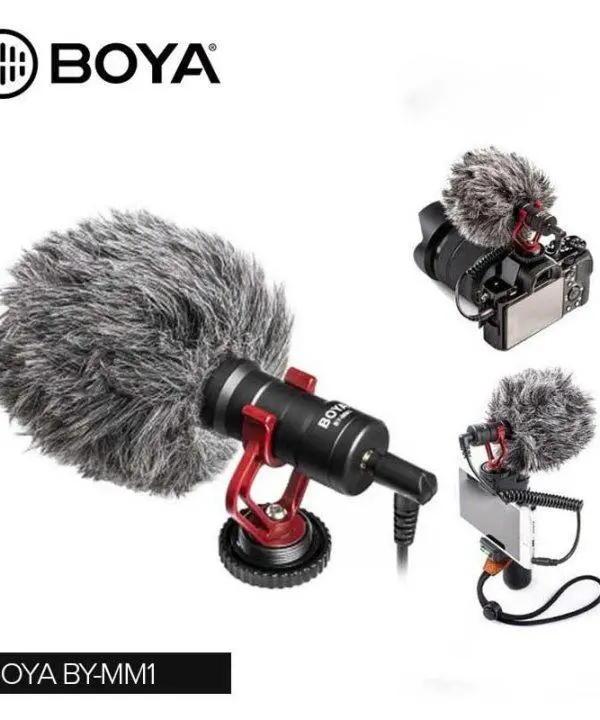 Boya BY-MM1 Universal Cardiod Shotgun Microphone