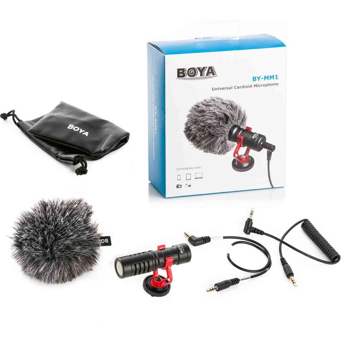 Boya BY-MM1 Universal Cardiod Shotgun Microphone - Image 3