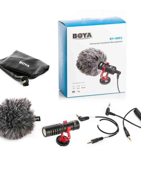 Boya BY-MM1 Universal Cardiod Shotgun Microphone - Image 3
