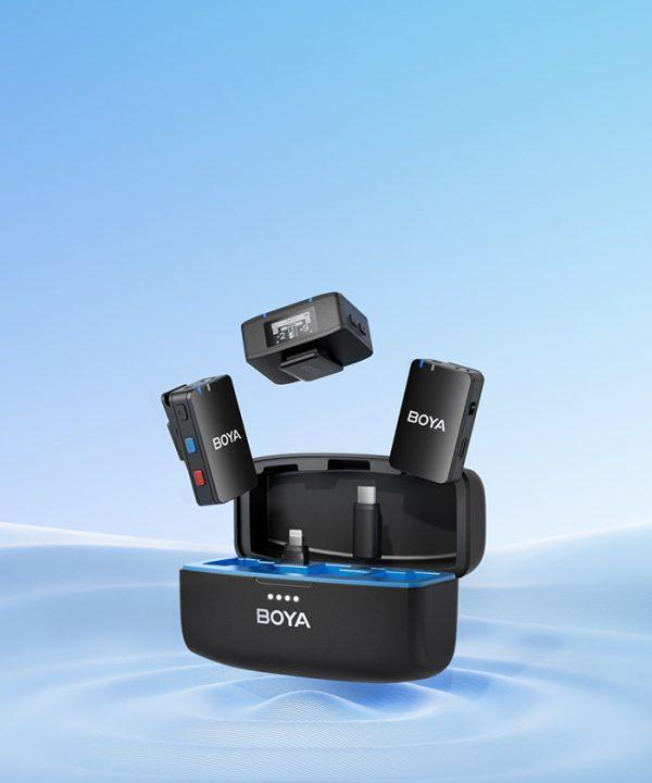 BOYAMIC All-in-One Dual Wireless Mic with On-Board RecodingWith 3 Year Warranty
