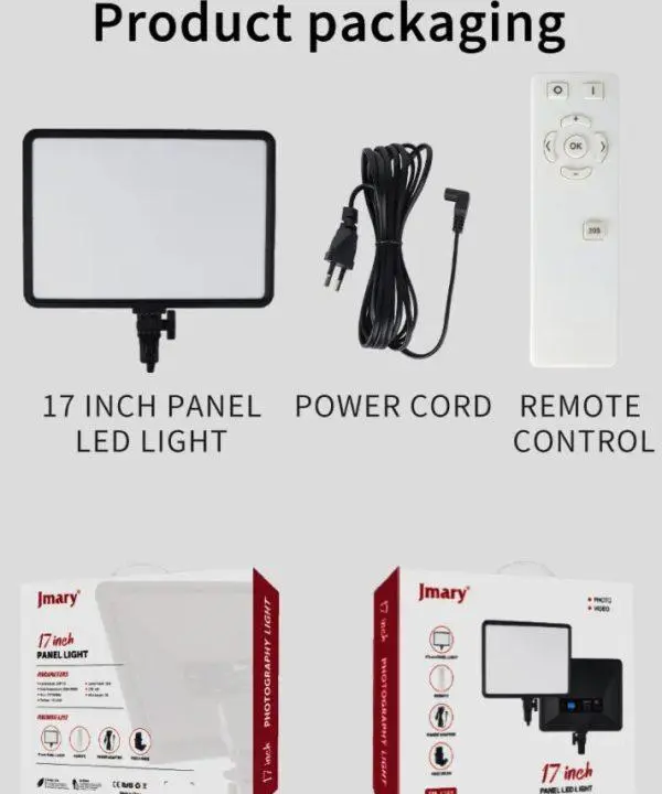 Jmary FM 17 RS LED Soft Light Panel for Videos and Photography - Image 4