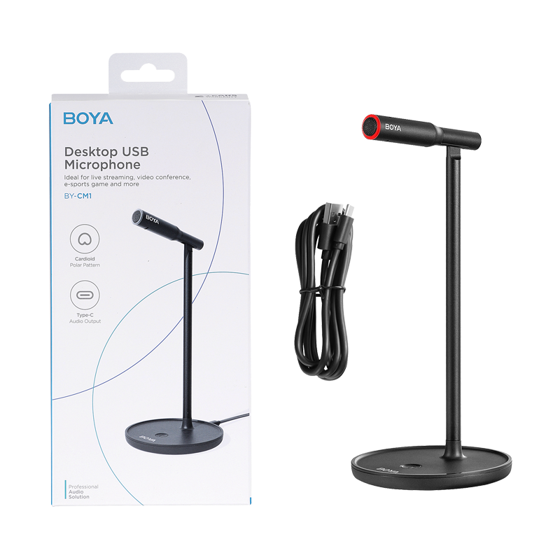 2024112916212243 BOYA BY-CM1 Desktop USB Microphone With 3 Year Warranty - Image 1