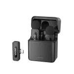 BOYA BY-V3 2.4 GHz Dual-Channel Wireless Microphone with Charging Case