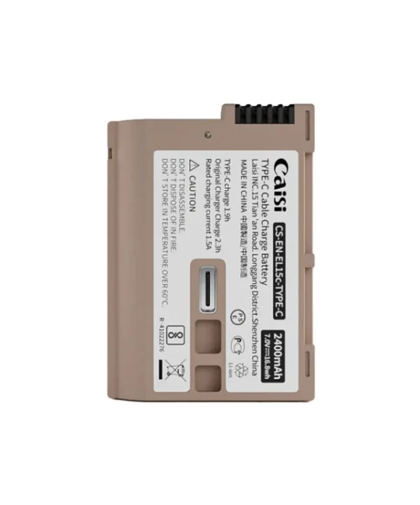 Caisi EN-EL15c Type-C Battery - Image 3