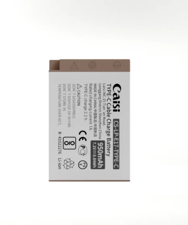 Caisi LP-E17-TYPE-C Battery - Image 3