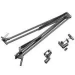 Professional Microphone Arm Stand Adjustable Boom Arm with Desk Clamp - Image 2