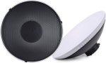 Beauty Dish 45cm Reflector with Honey Comb Grid - Image 2