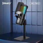 Jmary MC-PW13 RGB Light Plug and Play Desktop Microphone - Image 2