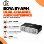 BOYA BY-AM4 Dual-Channel Audio Interface