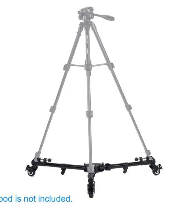 Kingjoy VX‑600 Heavy‑Duty Rock Solid Tripod Dolly - Image 4