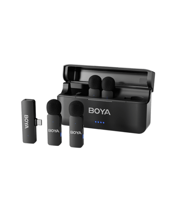 BOYA BY-V4 U 4-Channel V Series Wireless Microphone For Andriod Type C with 3 Year Warranty - Image 4