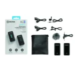 BOYA XM6‑S1 Single Person Wireless Microphone System for Camera & Smartphone - Image 4