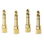 RODE HJA-4 3.5mm TRS to 1/4″ Headphone Adapters (4-Pack)