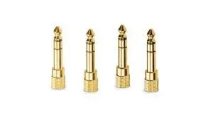 RODE HJA-4 3.5mm TRS to 1/4″ Headphone Adapters (4-Pack)