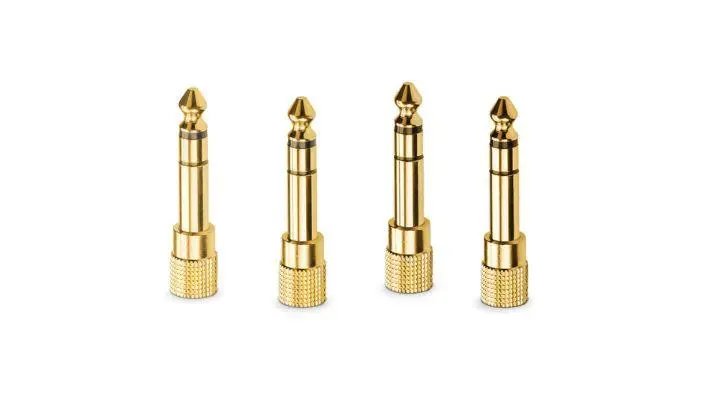 Capture-3-8 RODE HJA-4 3.5mm TRS to 1/4β³ Headphone Adapters (4-Pack) - Image 1