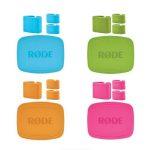 RODE COLORS Color-Coded Caps and Cable Clips for NT-USB Mini Microphones (Set of 4)