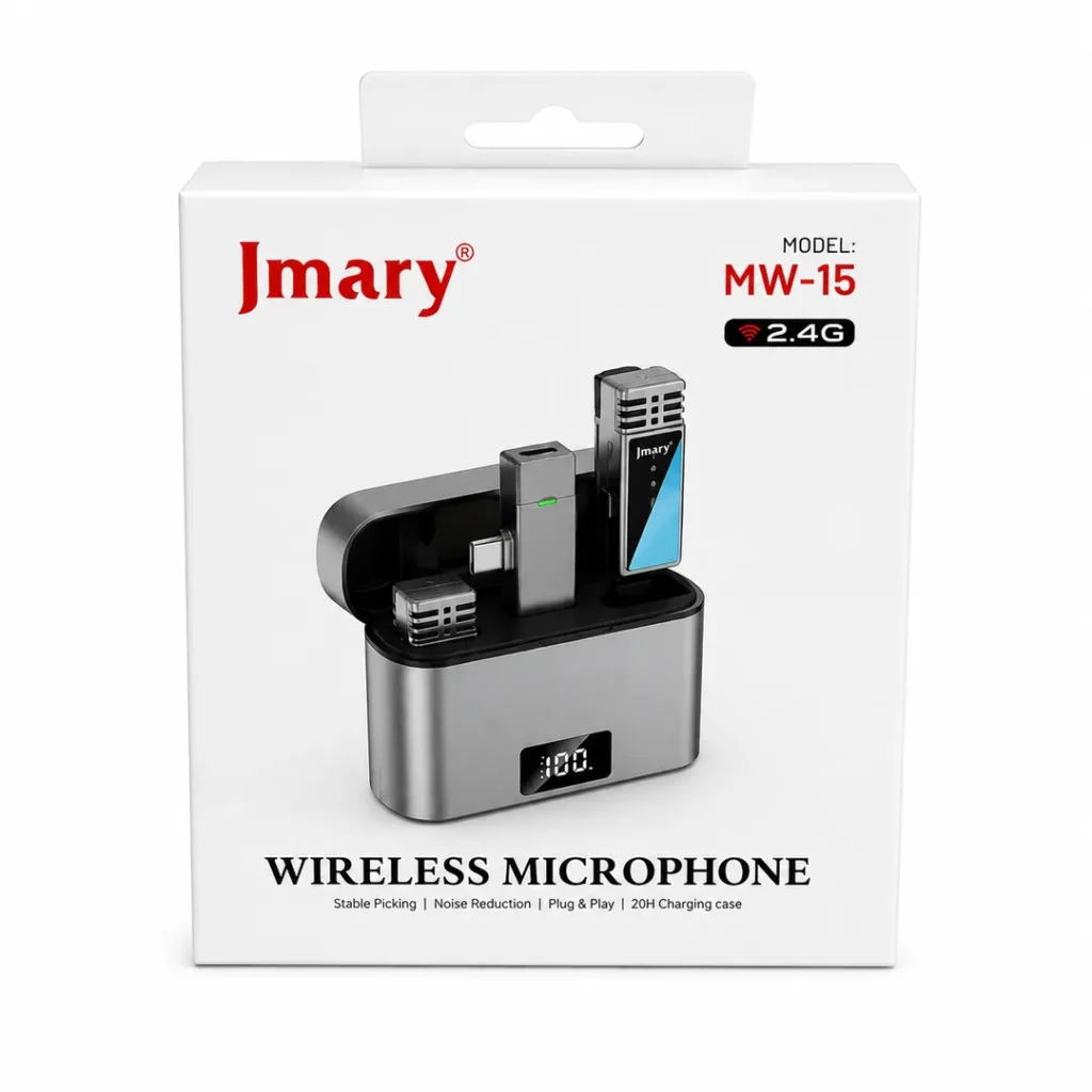 Jmary MW-15 2.4G Professional Wireless Microphone System for Type-C