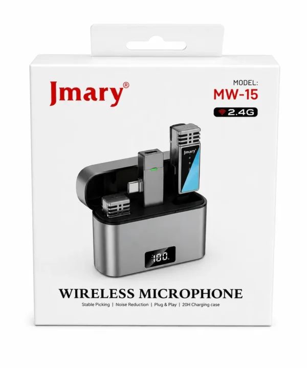 Jmary MW-15 2.4G Professional Wireless Microphone System for Type-C