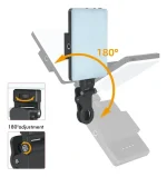 Mamen CL-V11R BI + RGB Black Led Light - Image 3