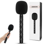 H1 Wireless Microphone Handheld Adapter News TV Reporter Interview Hand Stick For All Type of Wirelsss Microphone - Image 4