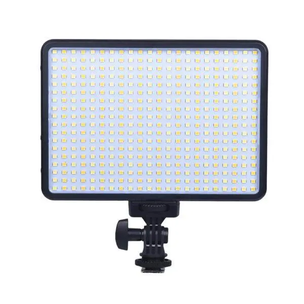 LED 396 professional LED light with adjustable brightness and flicker‑free output for photography, video, studio, and content creation.