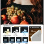 Mamen CL-V12A LED Selfie Light Portable Clip for Phone and Camera Fill Light - Image 5