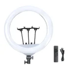 PLOKAMA LIVE-R56 SOFT LED RING LIGHT 56cm with Light Stand - Image 3