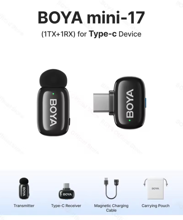 BOYA Mini 17 Wireless Microphone Price in Pakistan