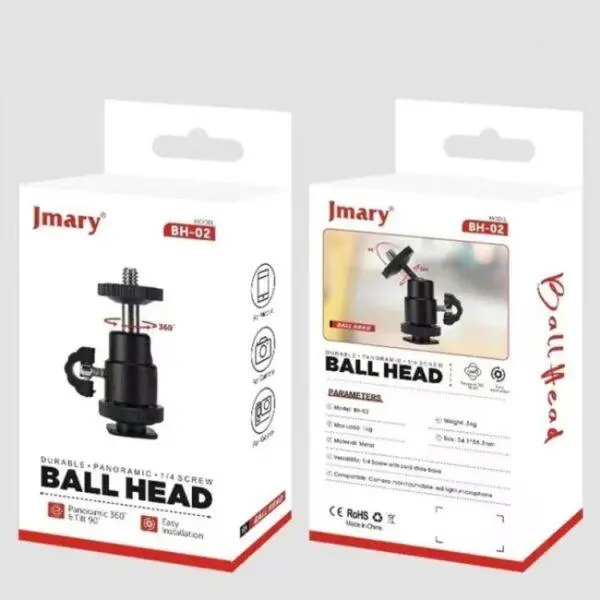 Jmary BH-02 Tripod Ball Head Price in Pakistan