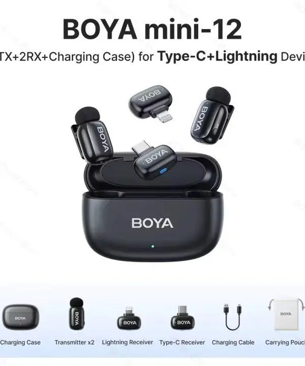 BOYA Mini 12 Wireless Microphone Price in Pakistan