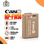Caisi NP-FW50 Type-C Rechargeable Camera Battery for Sony Cameras