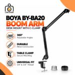 BOYA BY-BA20 Professional Microphone Boom Arm Stand