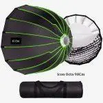 ICON 90cm Foldable Bowens Mount Octa Softbox with Grid