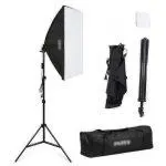 Icon 50x70 Softbox Single Bulb Holder Kit With Stand