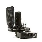 Rode Complete Studio Kit with AI-1 Audio Interface, NT1 Microphone, SM6 Shockmount, and XLR Cable