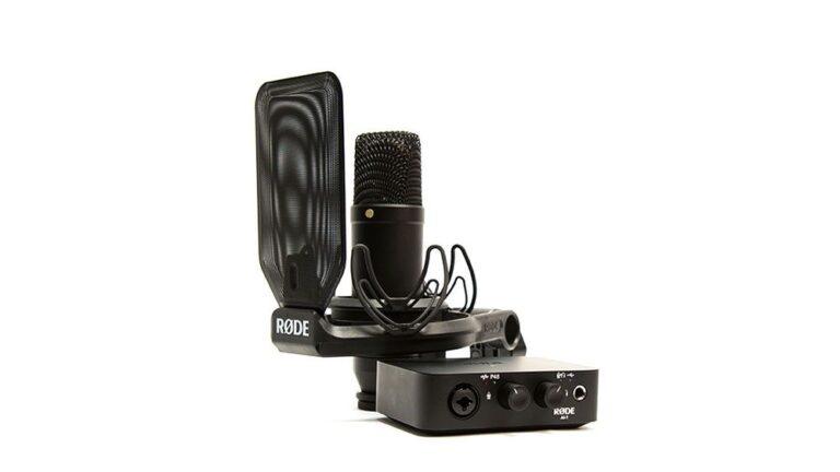 rde1131-768x432 Rode Complete Studio Kit with AI-1 Audio Interface, NT1 Microphone, SM6 Shockmount, and XLR Cable - Image 1