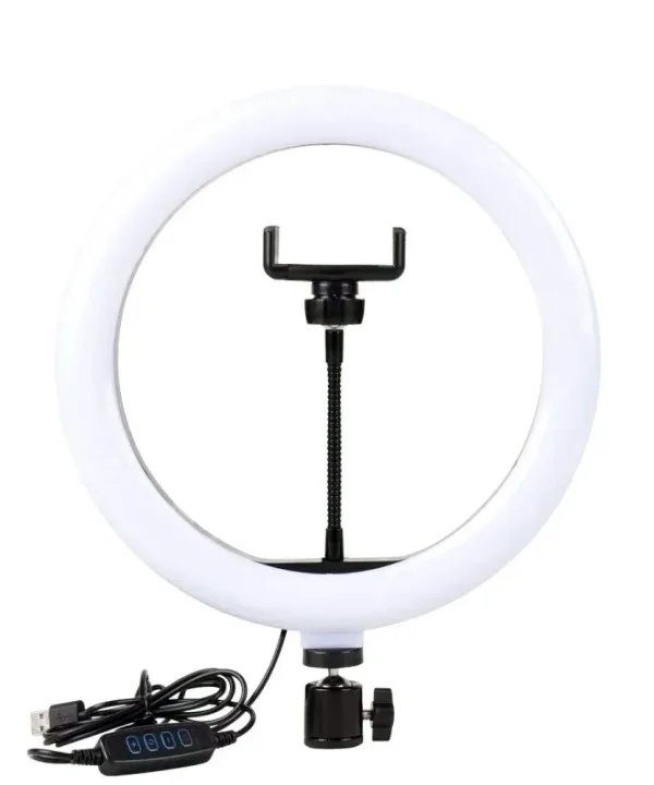 Plokama PK- 330 13" LED Soft Ring Light With Stand - Image 3