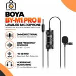 BOYA BY-M1 Pro II Professional Lavalier Microphone