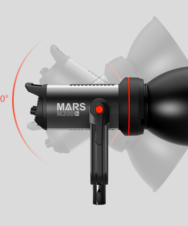 MARS M200W Bi Color LED Video Light - Image 4