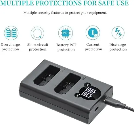 Caisi EN-EL14a Led Display Type-c Charger