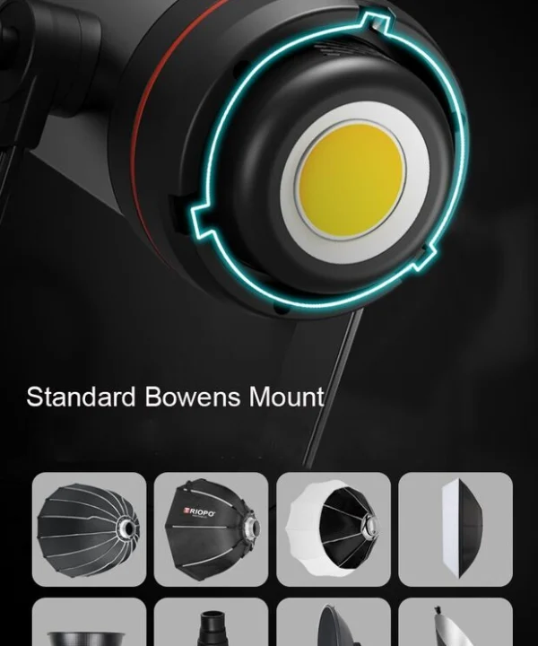 MARS M200W Bi Color LED Video Light - Image 6