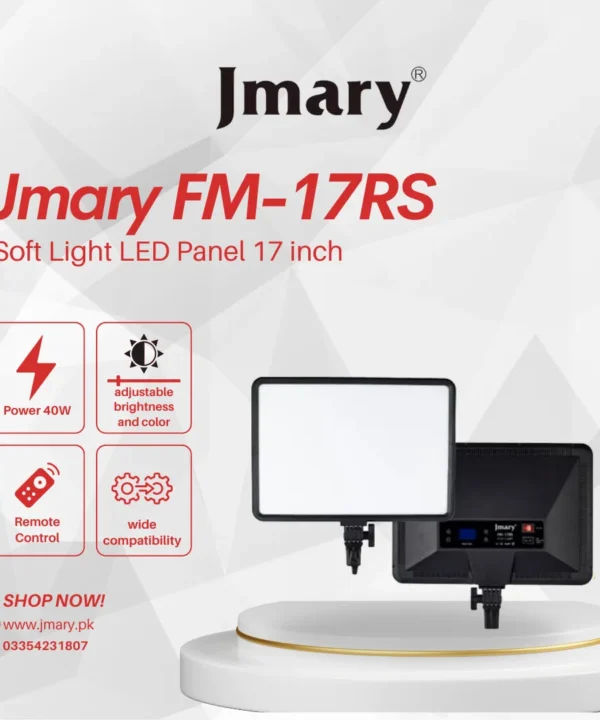 Jmary FM-17RS 17 inches Soft Video Panel Light