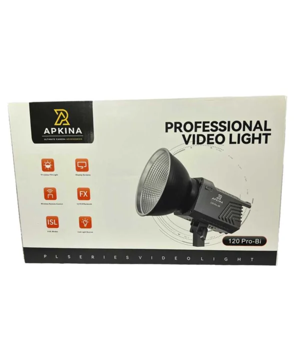 Apkina 120 Pro Bi Continues Video Light