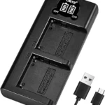 Caisi v 615 Led Display type-c charger for-NP-F970