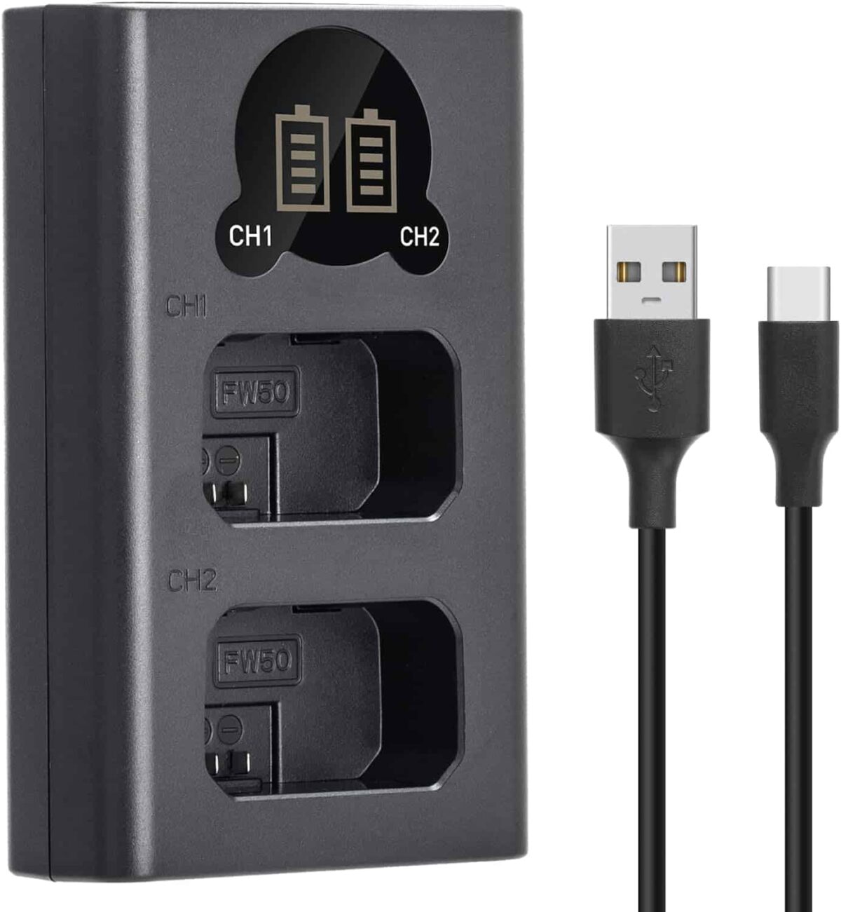 Caisi FW50 Led Display Type-c Charger