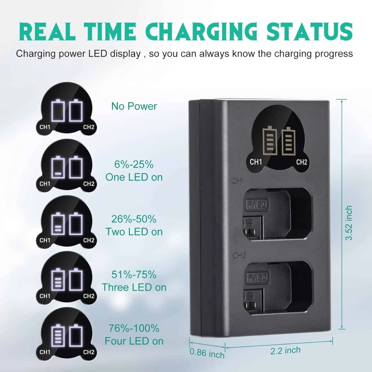 Caisi FW50 Led Display Type-c Charger