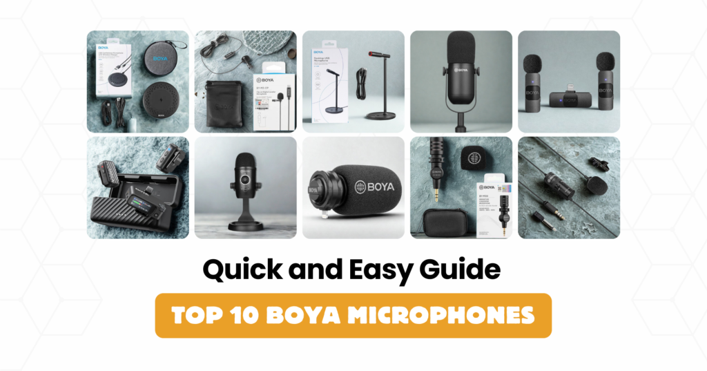 Top 10 Boya Microphones for Creators & Podcasters (2026)