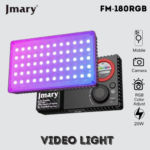 Jmary FM‑180 RGB Professional Video Fill Light with Adjustable Brightness & Color Modes - Image 2