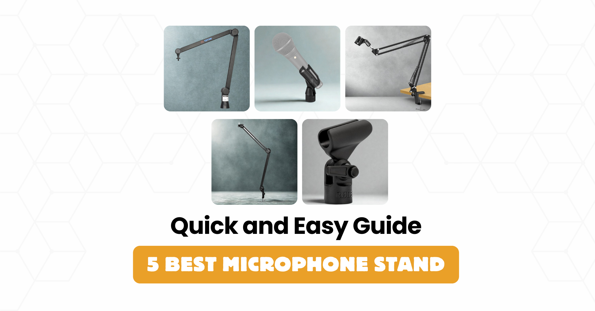 5 Best Microphone Stand Options for Podcasts in Pakistan (2026)