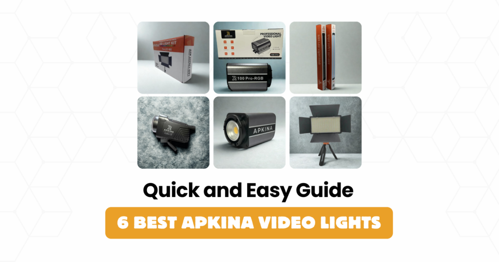 6 Best Apkina Video Lights in Pakistan (2026) Top Models & Specs